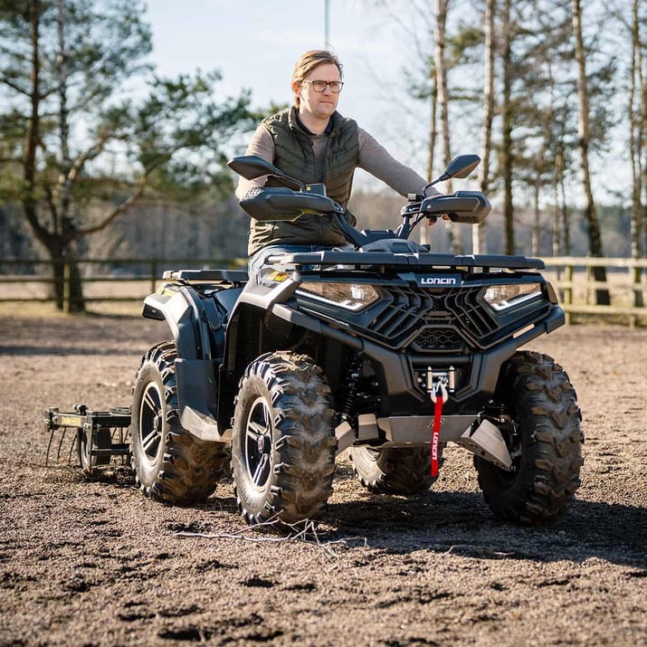 Loncin XWolf 700 ATV, Svart