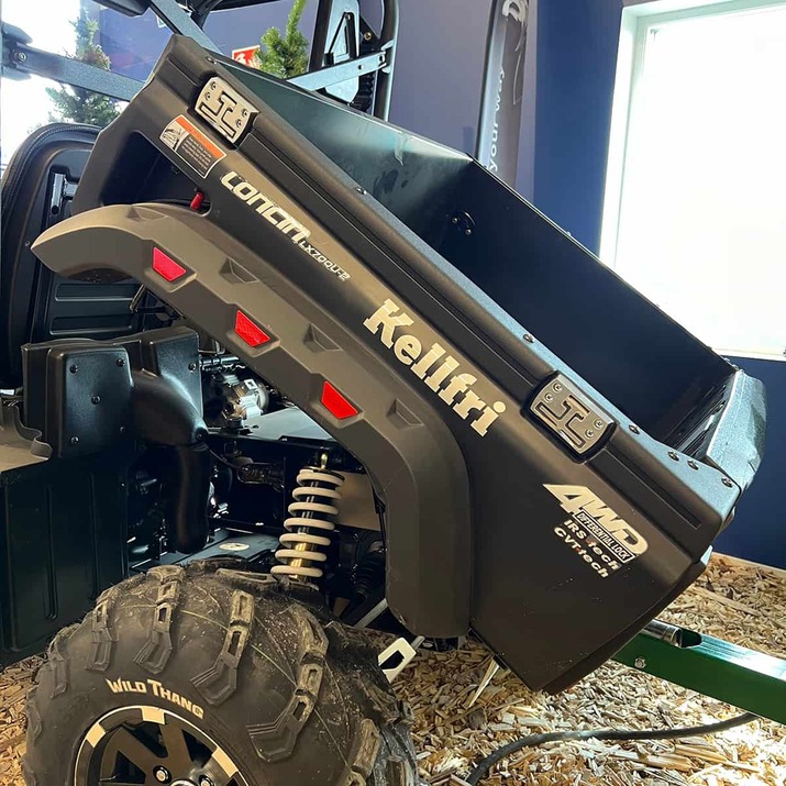Loncin UWolf 700 UTV, Svart