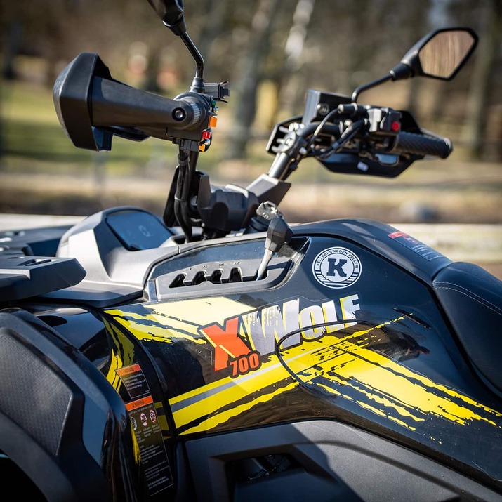 Loncin XWolf 700 ATV, Svart