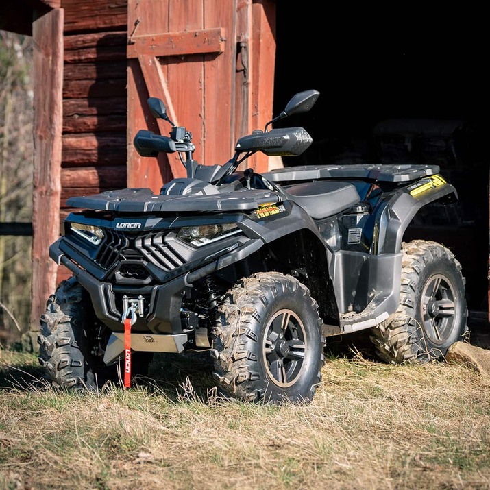 Loncin XWolf 700 ATV, Svart